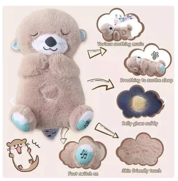 Nutria Peluche de Apego Respira bebe - Imagen 2