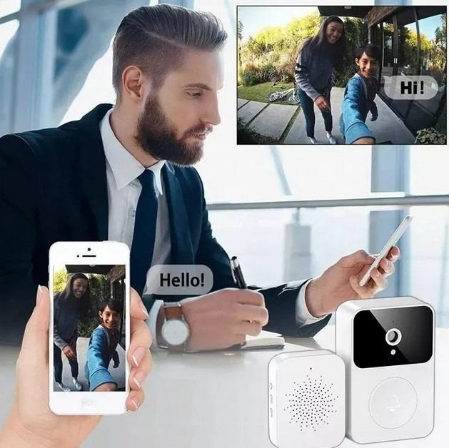 Timbre Inalámbrico Exterior Camara Wifi - Imagen 4