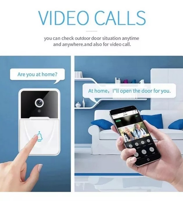 Timbre Inalámbrico Exterior Camara Wifi - Imagen 7